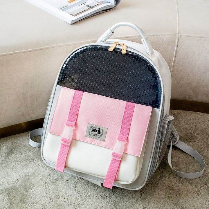 pet-trolley-case-transparent-cat-bag-out-portable-large-capacity-space-capsule-dog-cat-backpack-portable-suitcase-cat-carrier