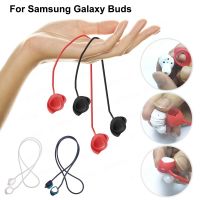 ◐✖ Anti Lost Strap String Rope For Samsung Galaxy Buds buds plus Strap Soft Silicone Headset Hanging Neck Rope For galaxy bud Cable