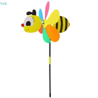 ?【Lowest price】YUE ขาย3D Large Animal Bee Windmill WIND SPINNER whirligig YARD Garden Decor