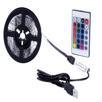 LED Light is Not Waterproof 2835 RGB 24 Button Remote Control 5V Flexible Light with Bedroom Decoration Light