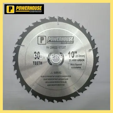 BLACK & DECKER 9 x 30 TEETH CARBIDE TIPPED PIRANHA CIRCULAR SAW BLADE