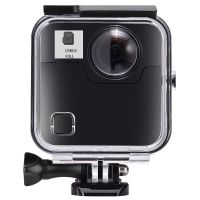 45เมตรใต้น้ำกรณีกันน้ำสำหรับ GoPro ฟิวชั่น360 ° อุปกรณ์เสริมสำหรับกล้องที่อยู่อาศัยกรณีดำน้ำป้องกันที่อยู่อาศัยเชลล์