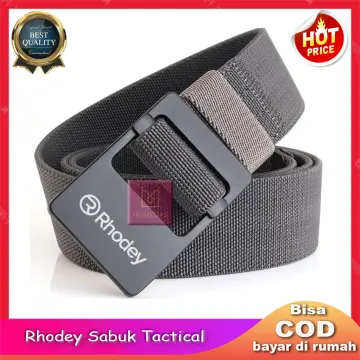 Jual Rhodey Craftman Tali Ikat Pinggang Pria Canvas Buckle Belt