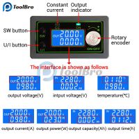 1000W 100V MPPT Solar Charging Power Supply High Voltage Step Down Buck Converter Voltage Regulator with Voltmeter Ammeter Electrical Circuitry  Parts