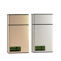 【YF】 Portable Lock Box Smart Cigarette Auxiliary Smoking Cessation Smoke Control Artifact Aluminum Alloy Timing