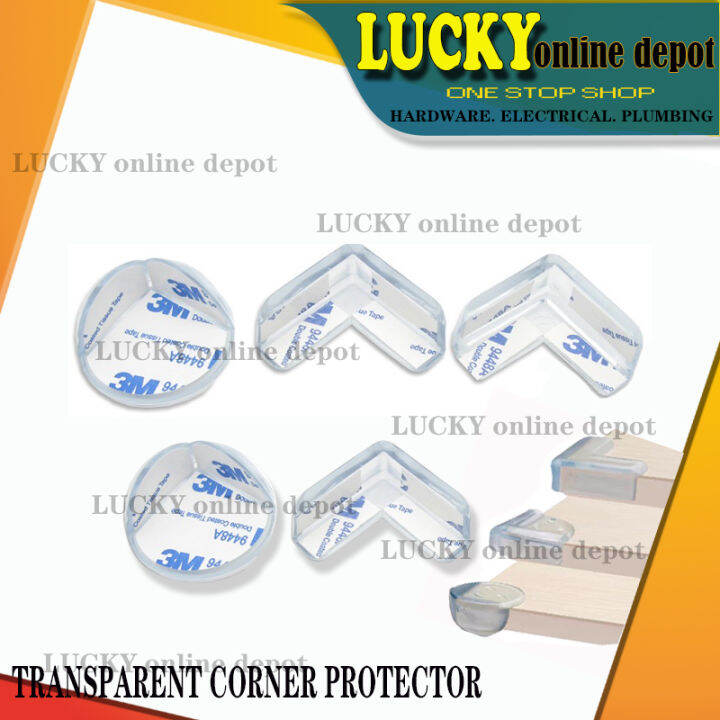 TRANSPARENT TABLE/DESK CORNER PROTECTOR Lazada PH