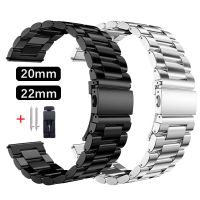 20mm 22mm Watch Band for Samsung Galaxy watch 5 4 3 active 2 40/44mm Gear S3 Stainless steel bracelet correa Huawei watch straps Straps