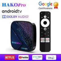 HAKO Pro Andro Android Smart 11 Certification Amlogic S905-Y4 Dual Wifi BT5 4K Media Player Set Top