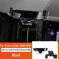 ที่จับโทรศัพท์มือถือรถยนต์สำหรับ Volvo XC60 2009-2021 360องศาในการหมุน GPS ที่ค้ำยันอุปกรณ์ฐานยึดอุปกรณ์นำทางพิเศษ