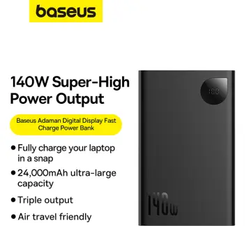 Baseus Adaman Laptop Power Bank 140W 24000mAh