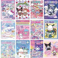 ✓✕ 10/30/65pcs Kawaii My Melody Anime Posters Stickers Sanrio Aesthetics Sticker Notebook Laptop Wall Skateboard Suitcase Car Decal