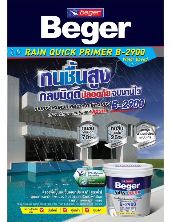 beger-b-2900-รองพื้นอเนกประสงค์-สีรองพื้น-ทนชื้น-70-รองพื้นปูนเก่า-รองพื้นปูนใหม่-สูตรน้ำ-สีขาว