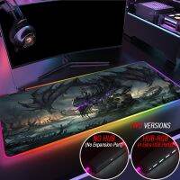 Large RGB Mouse Pad xxl Dragon Hub Mousepad LED Mause Pad Super DBZ Custom HD Carpet 4 Port USB PC Desk Pad Mat with Backlit