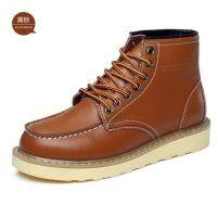 (ลดล้างสต๊อก) Martin BOOTS ชายอังกฤษ trainers Hi-Top trainers รองเท้าหนังผู้ชายแนวโน้มผู้ชายรองเท้าสั้นทำงาน Boot ฤดูใบไม้ร่วงสไตล์เกาหลี M จัดส่งฟรี COD (Cash on Delivery) การจัดส่งคลังสินค้าภายในประเทศ