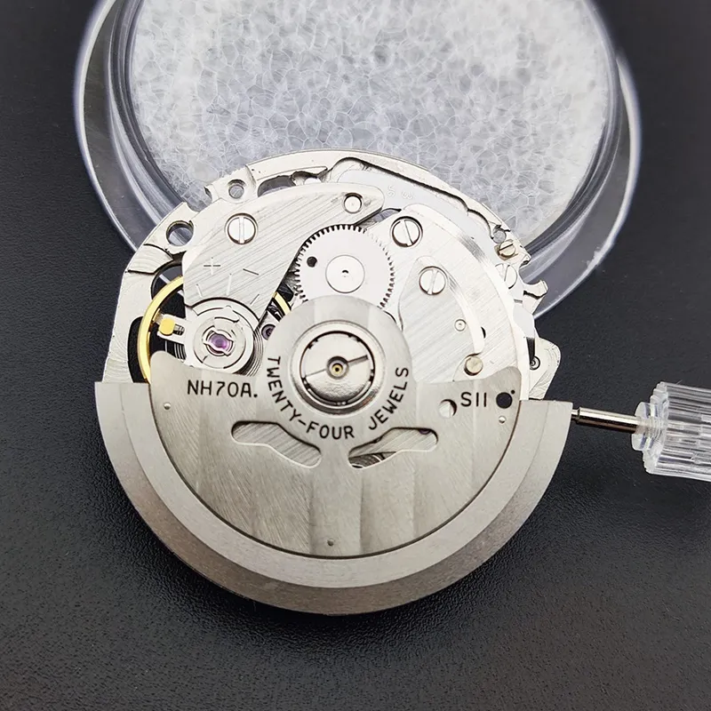 Seiko SII NH70 NH70A Automatic Movement Japan Made | 日本 Nh70/nh70a  中空自動巻き時計ムーブメント 21600 