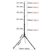 Fosoto FT-190B Gold Led Light Tripod Stand Bag 2.22m Softbox For Photo Studio Photographic Lighting Flash Umbrellas Reflector