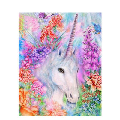 Unicorn Painting By Numbers Animal For Drawing DIY Craft For Adults Coloring By Number With Frame On Canvases Picture Decora Art