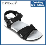 Giày Sandal Nam Quai Ngang, Dép Sandal Nam Đi Học DATINNOS Đen Xanh Rêu -