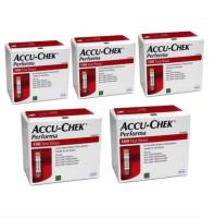 (Exp:สิงหาคม 31, 2024) ACCU-CHEK PERFORMA 500 แถบทดสอบน้ำตาลกลูโคสในเลือด