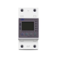 TOMZN 1 Piece Smart Switch 63A WIFI Smart Switch Kwh Metering Circuit Breaker Timer with Voltage Current and Leakage Protection