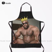 New Wood Sitting On Bed Barry Wood Black Guy Meme Apron Sexy Apron Unisex Aprons