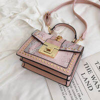 Sequins Bag 2021 the new Korean version of Sequins Bag versatile one-shoulder cross-body fashion handbag