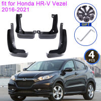 สำหรับ Honda HR-V HRV HR V Vezel 2016 2017 2018 2019 2020 2021 Mud Flaps Mudguards Splash Guards ด้านหลัง Fender Flare 4Pcs อุปกรณ์เสริม