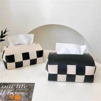 พร้อมส่ง? กล่องทิชชู่ Tissue Box ที่ใส่ทิชชู่ ทรงสีเหลี่ยมผืนผ้า Nordic Style ของแต่งห้อง น่ารัก