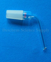 2440,Glass Bent Distilling Adapter,ข้อต่อชาย,เครื่องแก้วเคมีในห้องปฏิบัติการ