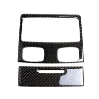 liangzil86 For E90 3 Series 2005-2012 Carbon Fiber Interior Rear Air Outlet Cover Trim B