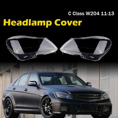 Headlight Clear Lens Lampshade Cover Fit for Mercedes-Benz C-Class W204 C180 C200 C260 2011-2013,head light Shell
