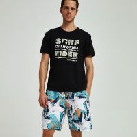 [COD] hotmango beach mens five-point large size swimming trunks summer sports leisure Xinghai men