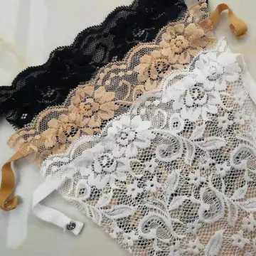 3Pcs Lady Lace Clip-on Mock Camisole Snappy Bra Insert Overlay Modesty  Panel 