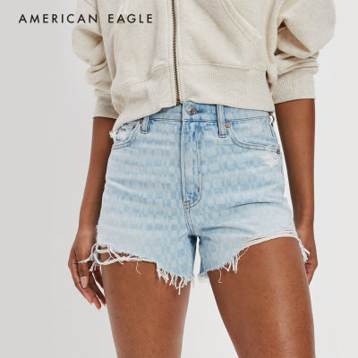 American Eagle Denim Highest Waist 90s Boyfriend Short กางเกง ยีนส์ ผู้หญิง ขาสั้น บอยเฟรนด์ เอวสูง (EWSS 033-7313-893)