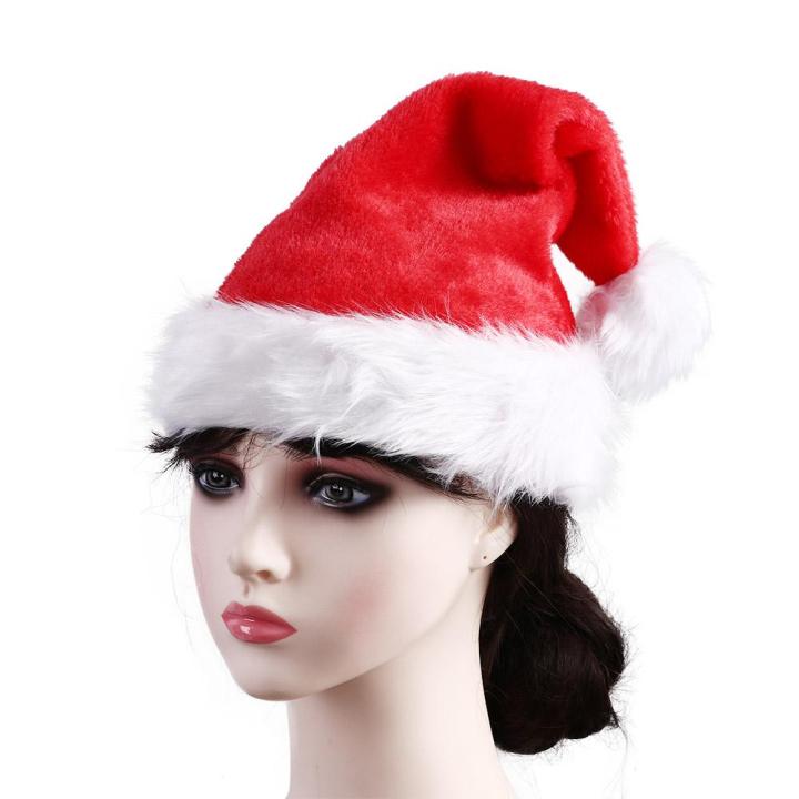 chui746-น่ารักน่ารักๆ-ใหญ่มากๆ-กับหนวด-เสื้อผ้าแนวสตรีท-ทรงกะลา-สำหรับผู้หญิงผู้ชาย-หมวกตุ๊กตาการ์ตูน-หมวกฤดูหนาวเกาหลี-ซานตาคลอส-หมวกคริสมาสต์