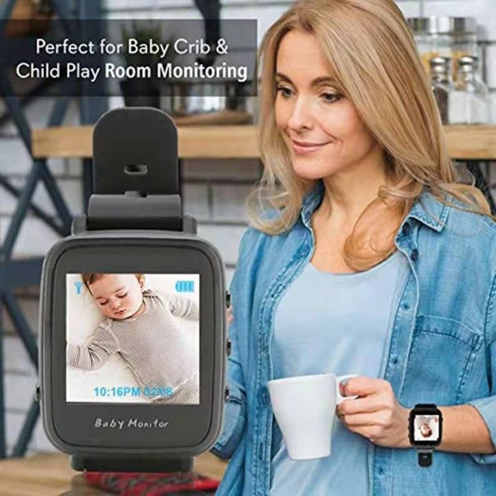 wireless-video-watch-style-baby-monitor-portable-baby-nanny-cry-alarm-camera-night-vision-temperature-monitoring