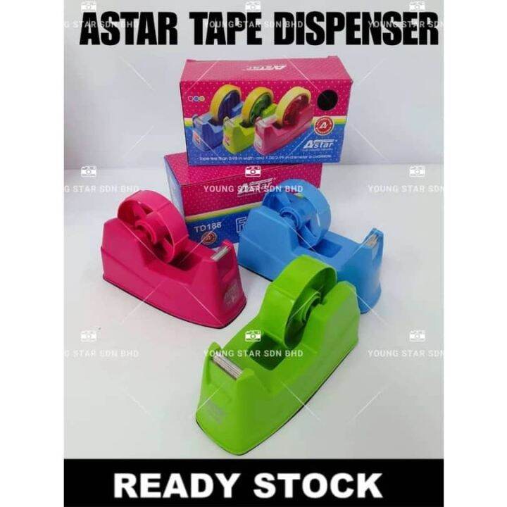 Astar Fancy Colourful Tape Dispenser TD-188 | Lazada