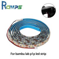 For Bambu Lab p1p P1 X1C Led Light Strip 3d Printer Parts Lights Belt 1.5M Can be Cut Strip Light