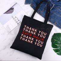 【Lanse store】Zayn Malik Nobody Is Listening Harajuku Large Capacity Storage Handbag Shoulder Bag Tote Reusable Student Bookbag