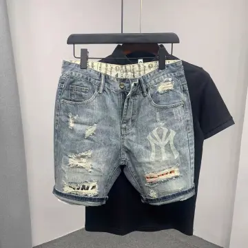 skinny jean shorts mens