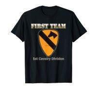 First Team For Army Veterans Of 1St Cav Div Tshirt