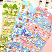 ✚☈ Cartoon cute bear Penguin graffiti stickers decorative motorcycle notebook waterproof Kawaii stickers children 39;s foam stickers