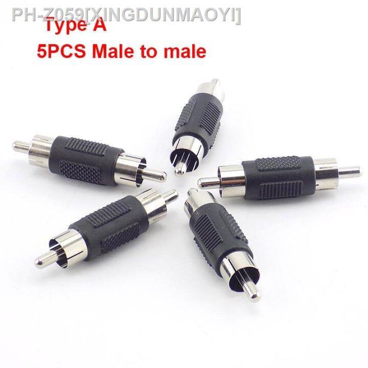 yf-5pcs-rca-female-to-jack-plug-connector-adapter-male-video-audio-extender-cord-cable-converter