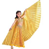 【YD】 Children Performance Props Belly Accessories Egyptian Gold Non-split Gold/Silver Isis No Sticks