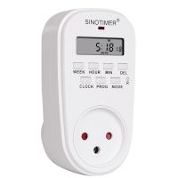 IL Plug Outlet Electric Digital Time Control 7 Day Weekly Programmable Plug-in Timer Switch Wall Clock Power Socket 220V 230V AC