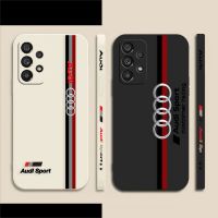 เคสโทรศัพท์ Samsung A91 A73 A72 A33,เคส Fundas หรูหรา A52 A53รถ Audi รถสปอร์ต A51 A42 A32 A22 A21S A71 4G 5G เคส Fundas หรูหรา A-Audi