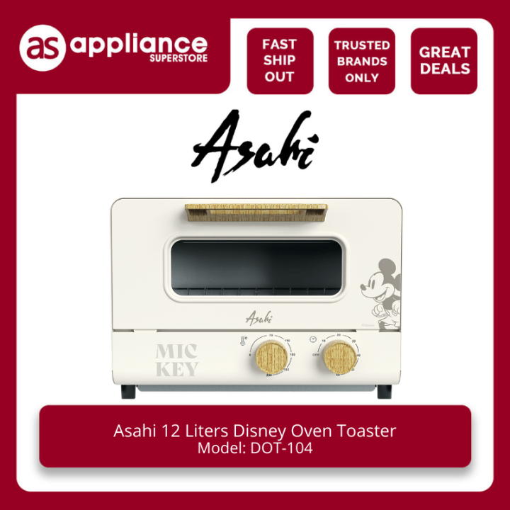 Asahi 12 Liters Disney Oven Toaster DOT 104 Lazada PH