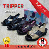 ?ส่งเร็ว?ส่งด่วนจ้า ✨มาใหม่จ้า?รองเท้าเพื่อสุขภาพหญิง TRIPPER รุ่น AT33037 รัดส้น 2 นิ้ว เบอร์ 36-41 Soft and comfortable