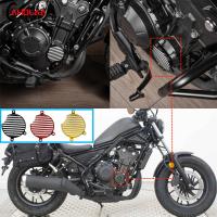 เคสสำหรับ HONDA Rebel CMX 300 500 CMX500 CMX300ฝาปิดเครื่องยนต์สเตเตอร์กรอบกันกระแทกป้องกันที่ดินล้ม2017-2020