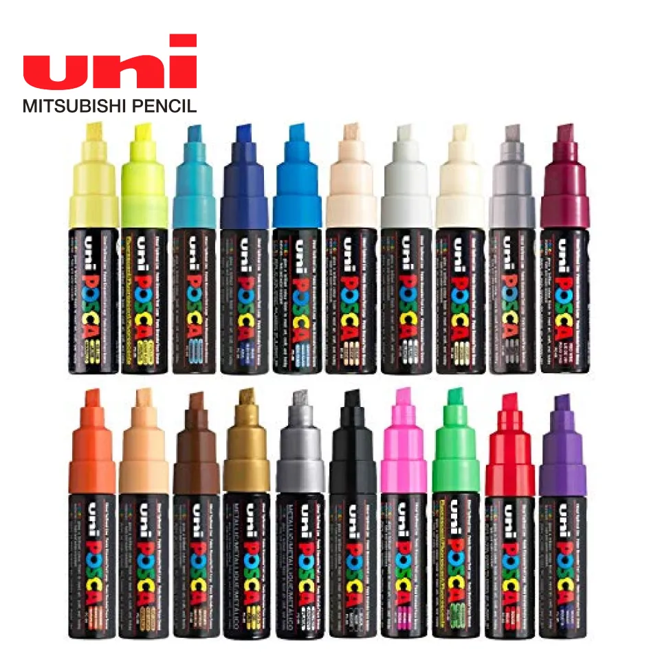 Uni】Posca Water Based Marker 8.0mm Bold PC-8K